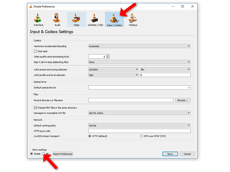 How to optimize VLC for IPTV 2