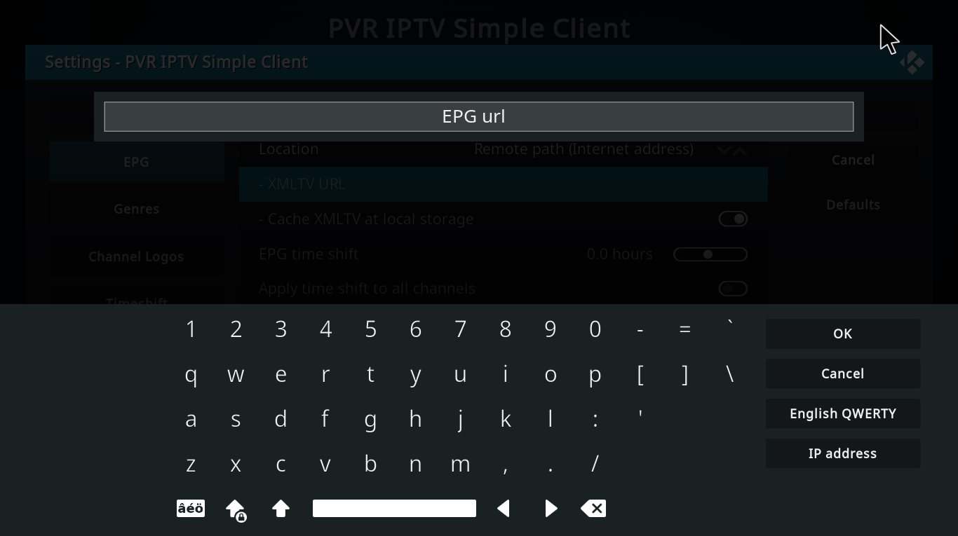 How to setup EPG on Kodi 2