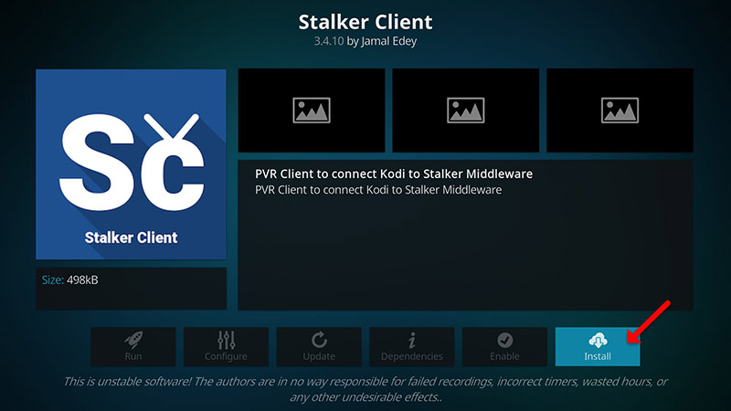 How to setup IPTV on Kodi Stalker Client 6