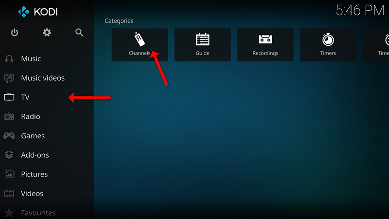 How to setup IPTV on Kodi v186 Leia 12