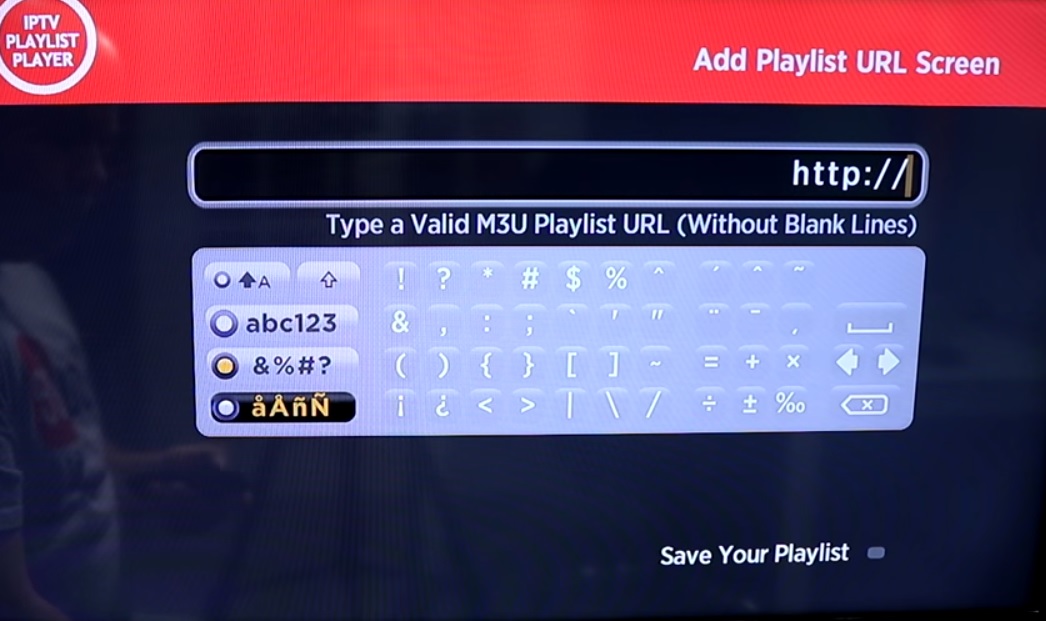 How to use M3U url on Roku 3